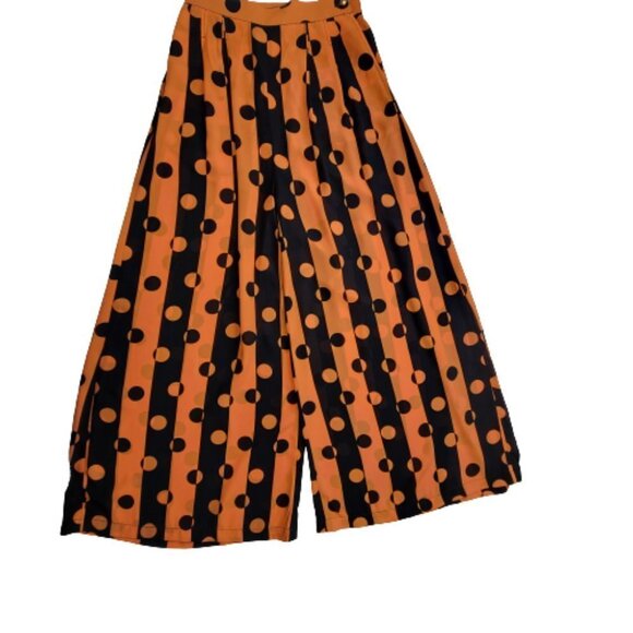 Polka Dot Pants Wide Leg Pants - Picture 4 of 10